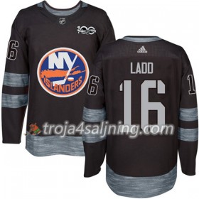New York Islanders tröja Andrew Ladd 16 1917-2017 100th Anniversary Adidas Svart Authentic - NHL Tröjor Herr
